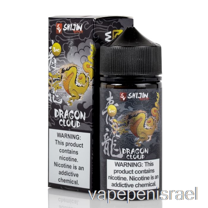 חד פעמי Vape Israel Dragon Cloud V2 - Shijin Vapor - 100 מ"ל 0 מ"ג